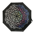 Dobled Small Magic Change Color Cheap Black Umbrella